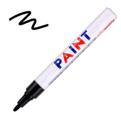 Marcador de pintura para neumáticos a base de aceite e impermeable