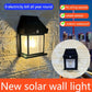 Lámpara de pared solar con sensor de movimiento y tungsteno
