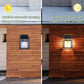 Lámpara de pared solar con sensor de movimiento y tungsteno