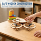 💥50% DE DESCUENTO🚀✈️ Kit de montaje de dron de madera para niños 🎁