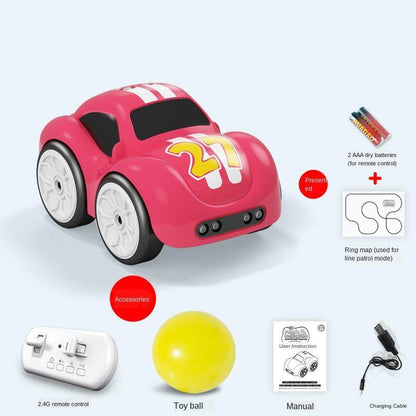Carro de Control Remoto con Sensor Inteligente para Niños