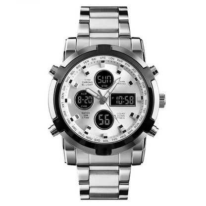 💦⏰Relojes militares analógicos-digitales impermeables para hombre