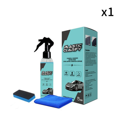 🔥🔥Spray Restaurador de Plástico para Coche Multiusos y Eficiente