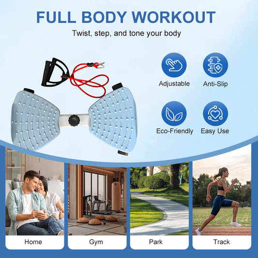 Máquina compacta de step con giro para ejercicios cardiovasculares