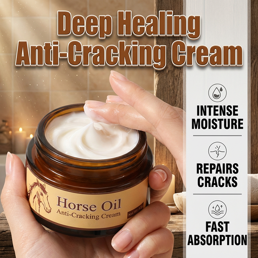 Crema de Aceite de Caballo para Piel Agrietada y Reseca
