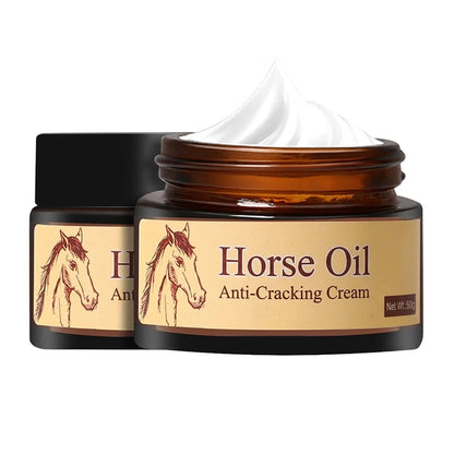 Crema de Aceite de Caballo para Piel Agrietada y Reseca