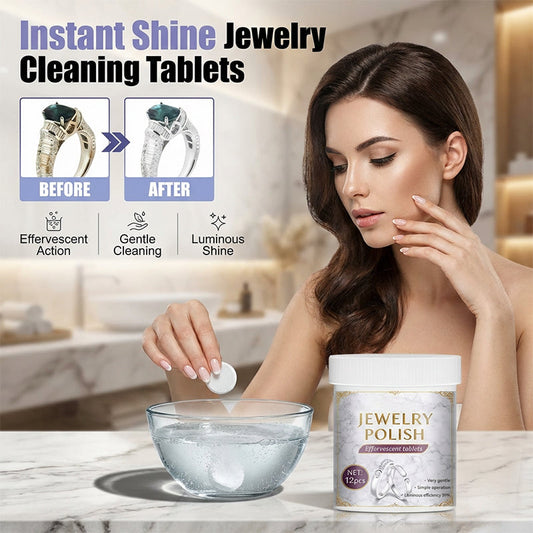 Tabletas efervescentes para limpieza de joyas