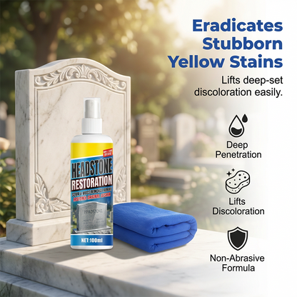 Spray Limpiador y Restaurador para Lápidas y Tumbas