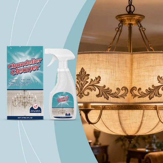 💡 🔥 ¡OFERTA ESPECIAL 50% DE DESCUENTO! Spray Limpiador Lámparas de Araña – 237 ml, Sin Residuos, Amplia Compatibilidad ✨