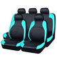 🚗🔥Juego de 9 Fundas para Asientos de Coche de Cuero de Ajuste Universal – Protege tu Interior con Estilo y Durabilidad 🛋️✨