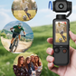 Cámara de Bolsillo con Gimbal Estabilizador y Pantalla de 1.9”