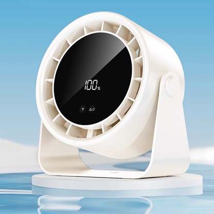 Ventilador de Escritorio USB Recargable para Dormitorio