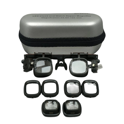 🔍 ¡50% DE DESCUENTO POR TIEMPO LIMITADO! ✨ Gafas Lupa LED de Precisión – Lentes Intercambiables, Óptica HD, Manos Libres 💡