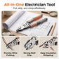 🔧 ¡50% DE DESCUENTO AHORA! ⚡ Alicate de Electricista con Trinquete – Corta, Pela, Sujeta y Poncha – Autobloqueante, Antióxido y Herramienta Esencial Todo en Uno para Electricistas 🛠️