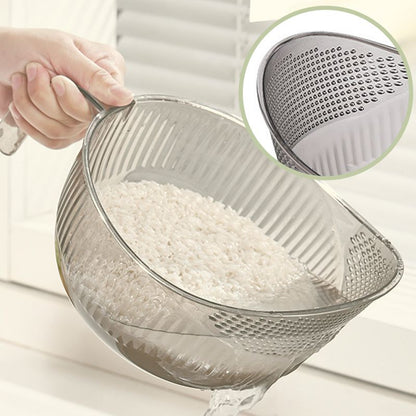 Escurridor Multifunción para Lavar Arroz con Asa