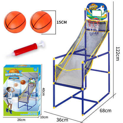 ⛹️ENVÍO GRATIS🚚💨Juego de baloncesto arcade interior para niños, incluye 4 pelotas 🏀