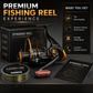 Carrete de pesca CNC de bobina giratoria