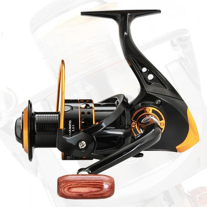 Carrete de pesca CNC de bobina giratoria