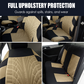 Juego de Fundas para Asientos de Auto con Patrón de Huella de Neumático