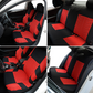 Juego de Fundas para Asientos de Auto con Patrón de Huella de Neumático