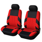 Juego de Fundas para Asientos de Auto con Patrón de Huella de Neumático
