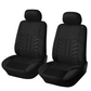 Juego de Fundas para Asientos de Auto con Patrón de Huella de Neumático