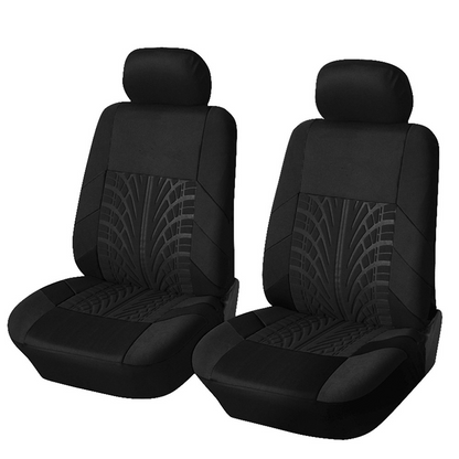 Juego de Fundas para Asientos de Auto con Patrón de Huella de Neumático