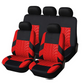 Juego de Fundas para Asientos de Auto con Patrón de Huella de Neumático