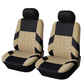 Juego de Fundas para Asientos de Auto con Patrón de Huella de Neumático
