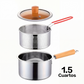 Sartén multifuncional de acero inoxidable 304