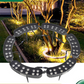 🌳💡 Luces Solares en Forma de Anillo para Árboles – Focos Exteriores Resistentes a la Intemperie Ideales para Árboles, Pilares y Jardines