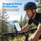Soporte de teléfono para bicicleta de fijación rápida – Resistente a los golpes, giratorio de 360° y compatible con todos los modelos – Perfecto para la navegación y los paseos al aire libre – Seguro y práctico