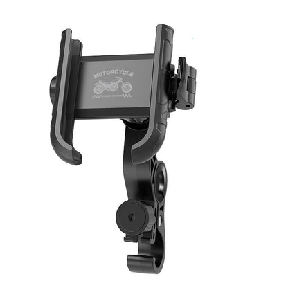 Soporte de teléfono para bicicleta de fijación rápida – Resistente a los golpes, giratorio de 360° y compatible con todos los modelos – Perfecto para la navegación y los paseos al aire libre – Seguro y práctico