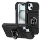 📱 Funda para teléfono con porta tarjetas y anillo de soporte – soporte, montaje magnético, protección contra caídas