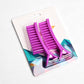 Clips profesionales para seccionar el cabello con dientes de peine