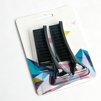 Clips profesionales para seccionar el cabello con dientes de peine