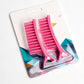 Clips profesionales para seccionar el cabello con dientes de peine
