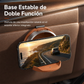 Portavasos plegable multifuncional para puerta de coche, soporte de almacenamiento para bebidas y botellas de agua de gran diámetro