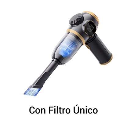 Juego de aspiradora de mano inalámbrica multifunción para coche