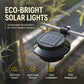 ☀️ 50% dto. Luces solares eco-bright – cero coste eléctrico, iluminación toda la noche. Resistentes a la intemperie, ABS y acrílico de alta calidad! ✨🏡