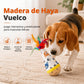 Juguete interactivo de madera tipo tambaleante para mascotas