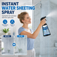 Spray para secar rápidamente el vidrio de la regadera con toalla