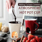 🍫 50% dto. Taza de fondue de chocolate de cerámica con portavelas integrado – mantiene el chocolate a la temperatura ideal. ¡Incluye tenedor de metal y 200 ml! ✨🔥