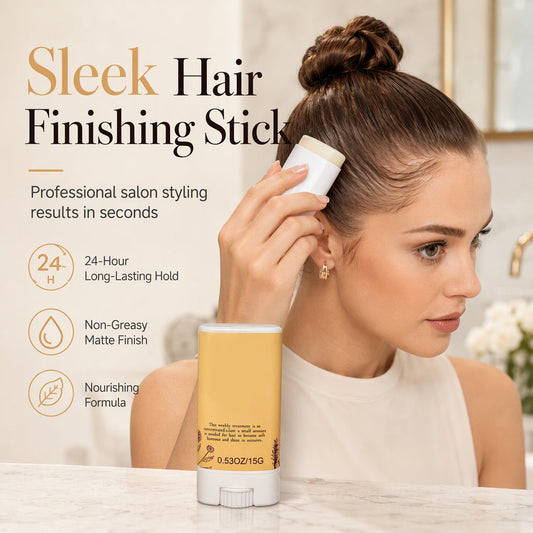 🔥 ¡50 % DE DESCUENTO! ✨Barra de acabado para cabello rebelde: peinado, control del frizz y alisado