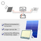 Cubre hasta 350 m² - Luz solar ultrabrillante para exteriores