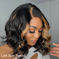Peluca Rubia Corta Bob Body Wave Sin Pegamento Para Mujer