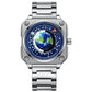 Reloj Creative Moon Earth Star Sky para hombre