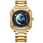 Reloj Creative Moon Earth Star Sky para hombre