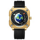 Reloj Creative Moon Earth Star Sky para hombre