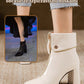 Zapatos de tacón alto de moda para mujer con puntera en punta